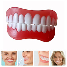 跨境假牙齿套 硅胶仿真假牙套 假牙 美容牙齿覆盖 仿真假牙套现货