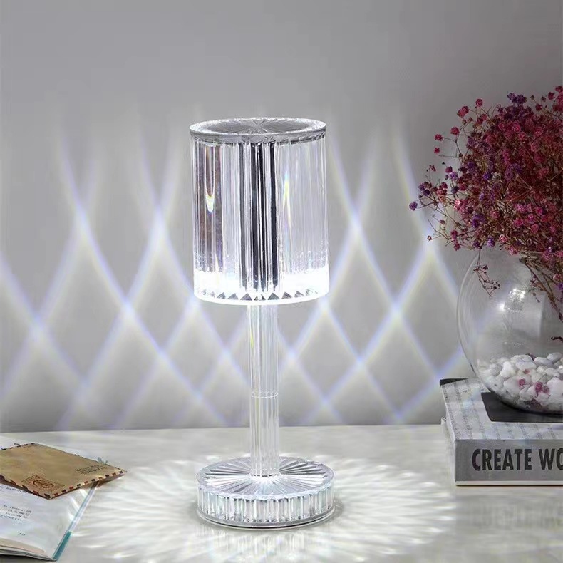 Spanish Cross-Border Gatsby Lines Crystal Lamp Romantic Ornaments Makeup Atmosphere Diamond Line Light Internet Celebrity