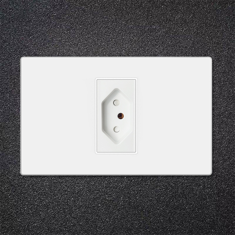 三孔巴西标准插座118型巴西规澳规意大利智利瑞士德国欧盟插座面