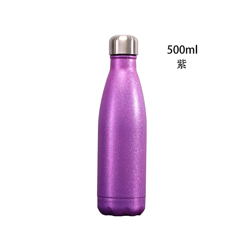 Customized Stainless Steel Coke Bottle Vacuum Cup 304 Stainless Steel Vacuum Cup Business Cup Outdoor Sports Bottle