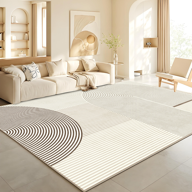 地毯客厅法式2025新款轻奢高级感奶油风卧室床边毯防滑客厅地毯