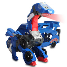伟易达（VTech）守护者腕龙玩具可变形恐龙玩具机器人机械可动男