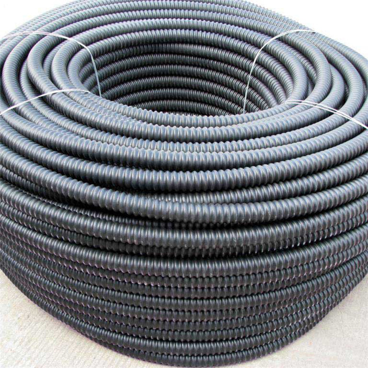 坤源智博批发pe碳素波纹管大口径塑料pe螺旋波纹管碳素螺纹管现货