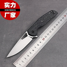 户外折叠刀高硬度求生刀五金工具新款G10折刀支持加logo一件代发