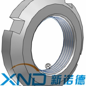 an00-an40圆螺母/an-01锁紧螺母/an螺母/替代s-k-f/n-s-k公制螺母