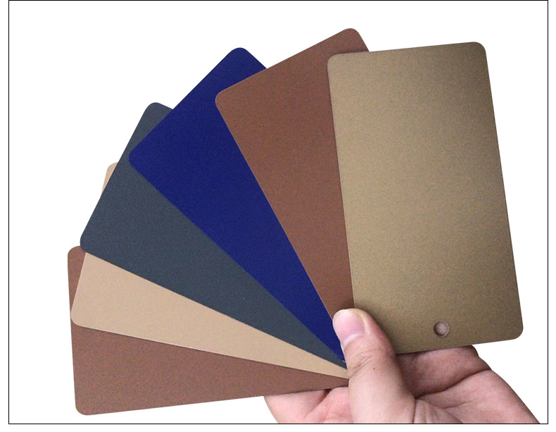 304不锈钢实色漆咖啡金茶色紫罗兰深褐色古铜色苹果砂不锈钢板