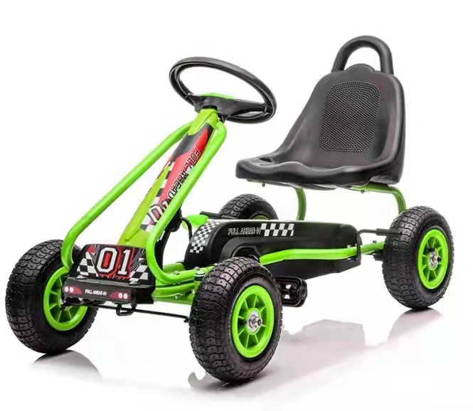 出口四轮脚踏车 卡丁车 充气轮 小号 适合3-5岁 包装83*27*52厘米