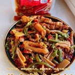 北念大杂烩内含鸡胗鸡爪三角骨贡菜选用鲜麻椒麻味纯正500克 冷冻