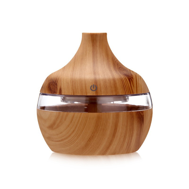 Wood Grain Humidifier Colorful Night Lamp Aroma Diffuser Atomizer USB Domestic Humidifier Water Replenishing Instrument Desktop Humidifier