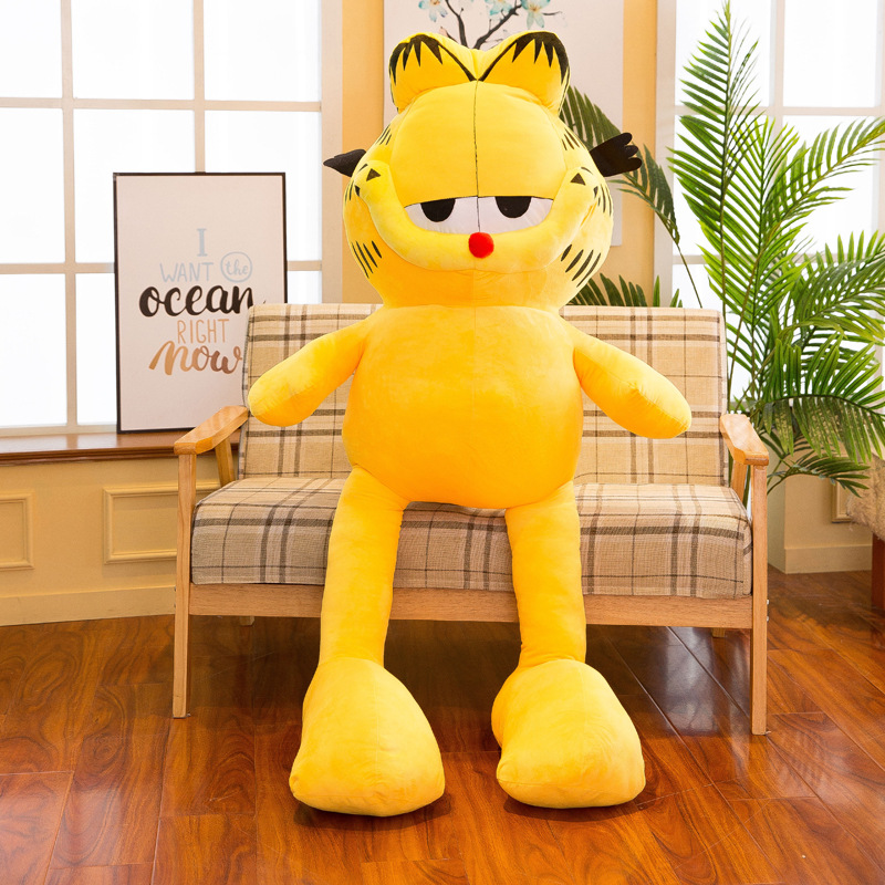 Cross-Border Cartoon Doll Garfield Plush Toy Doll Wholesale Foreign Trade Children's Ragdoll Prize Claw Doll Gifts