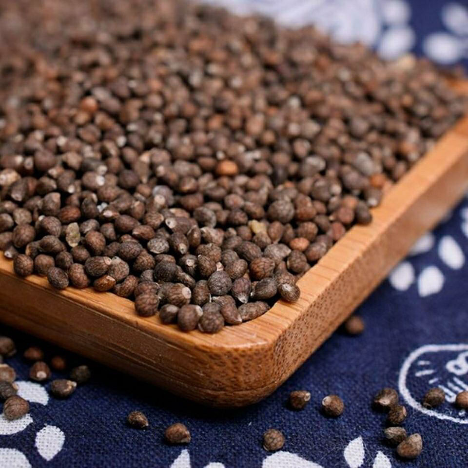 500g苏子新货紫苏子食用熟苏子籽生苏子籽粉可榨油包邮50克