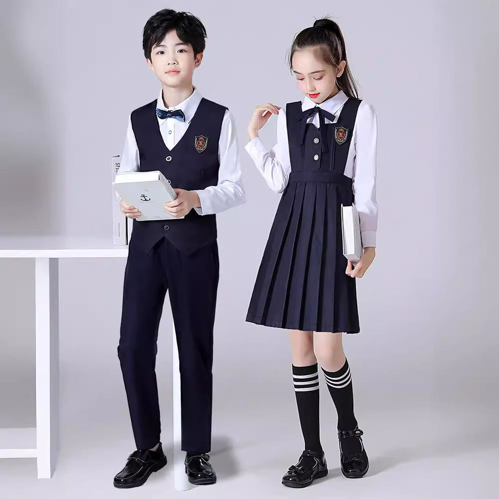 幼儿园园服学生校服班服英伦学院风朗诵儿童舞台服六一合唱演出服