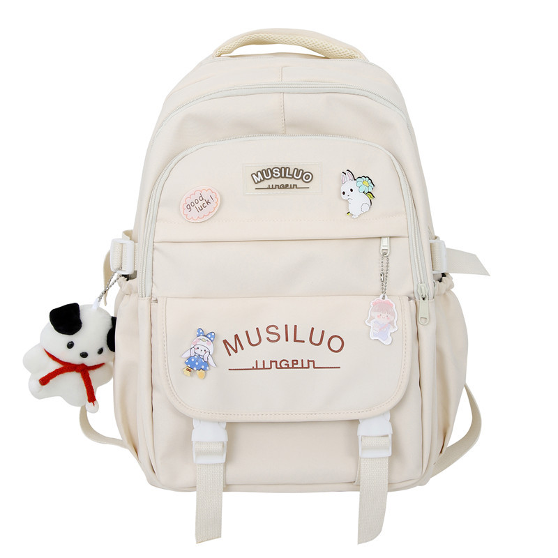 Schoolbag Female Ins Style Cute High School Student Junior High School Student Primary School Student Three to Grades 4-6 Backpack Backpack