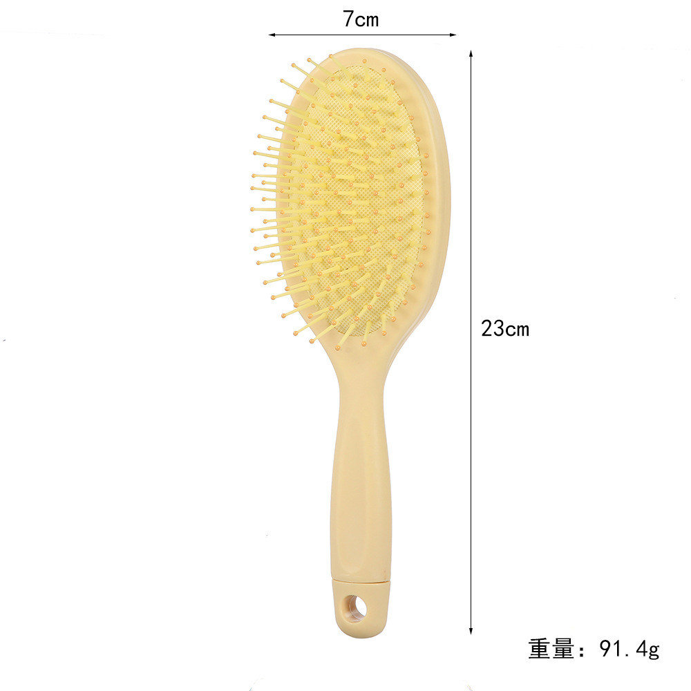In Stock Wholesale Quicksand Comb Cartoon Print Sequined Princess Hairdressing Comb Curly Hair Smooth Hair Straight Comb Air Cushion Comb