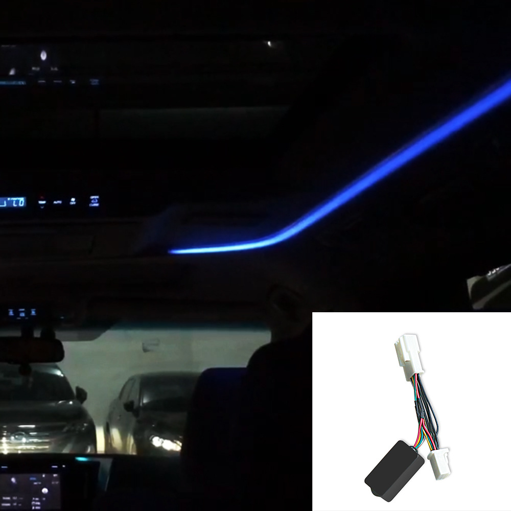 适用丰田alphardvellfire30系行走氛围灯控制器