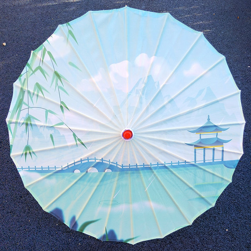 油纸伞伞面图案古风图片