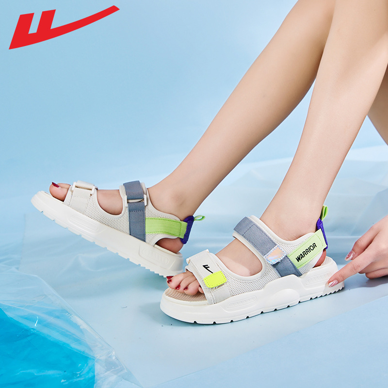 回力凉鞋女2021年新款女鞋夏季平底ins超火百搭休闲外穿沙滩鞋潮