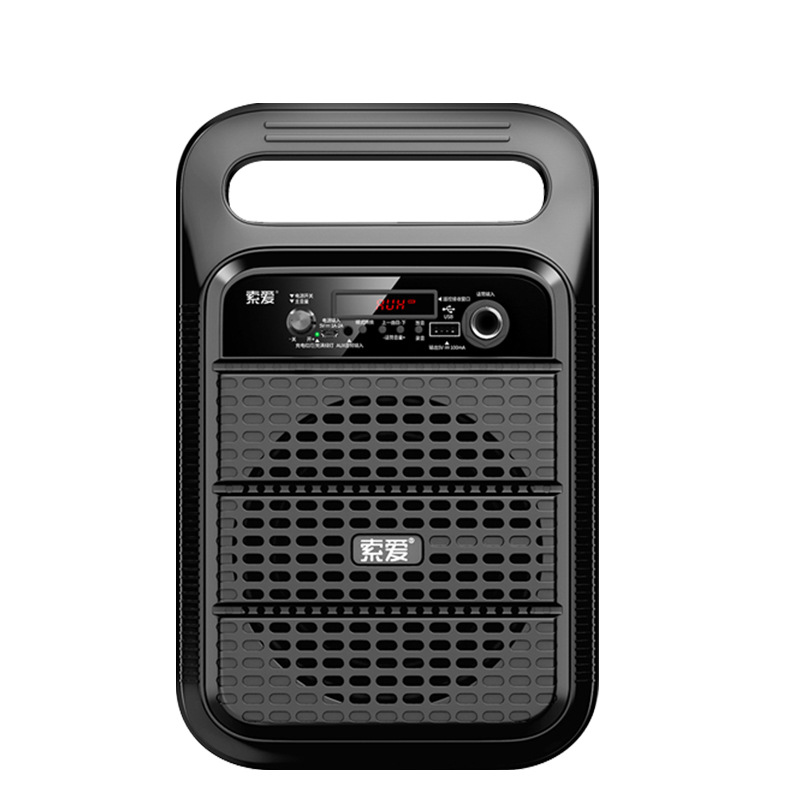 索爱f88蓝牙音箱 大音量户外广场舞音响 便携式手提大功率音响