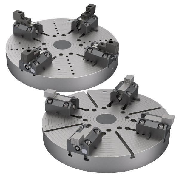 vl荣田4-jaws manual chuck卡爪4爪强力手动卡盘hon