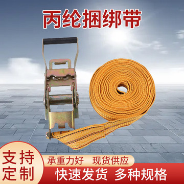 黑色丙纶货物捆绑器 汽车捆绑带货车拉紧器刹车带货物固定紧绳器