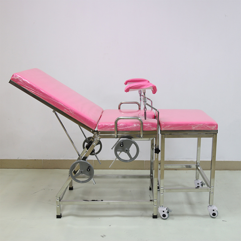 不锈钢妇科检查诊查a1分离式产床冲洗手术加厚妇检床医院诊察产床