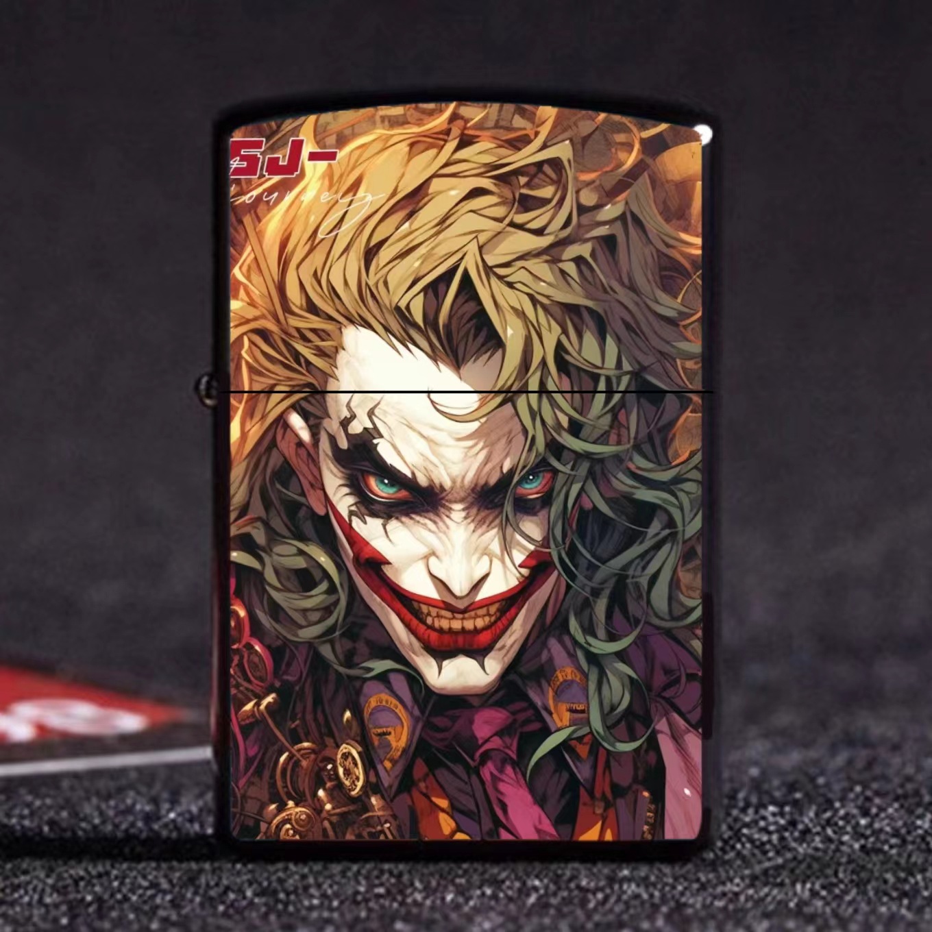 Creative Clown Figure Kerosene Lighter Support One Piece Dropshipping Factory Wholesale Metal Windproof Kerosene Lighter