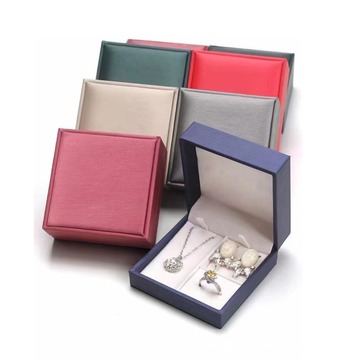 拉丝纹9*9珠宝首饰包装小套装盒 戒指项链耳环三件套-阿里巴巴