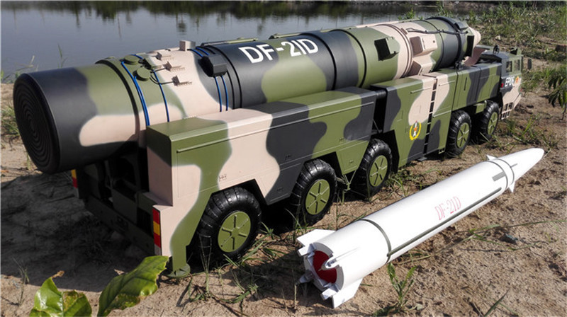 仿真东风41导弹车模型东风26东风21d发射车模型1:6df41仿真df26