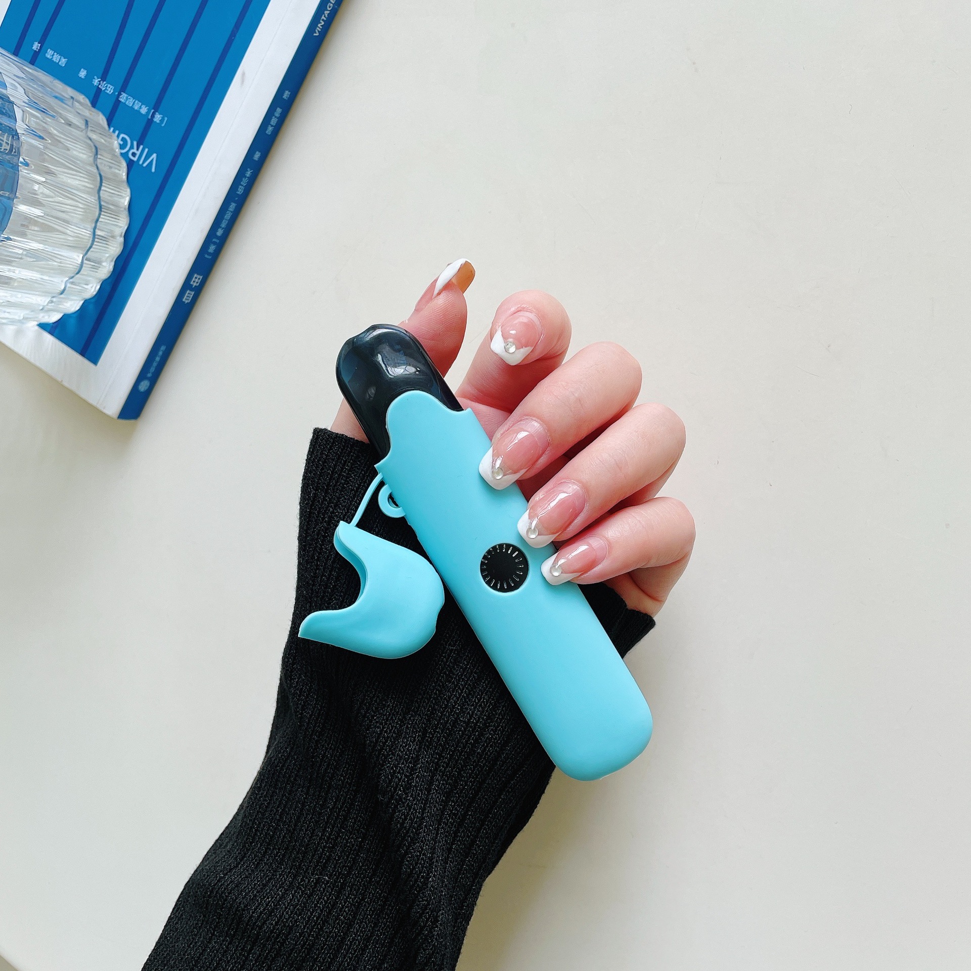 新款vtv保护套挂绳二代烟嘴套防尘套烟杆壳vtv硅胶套电子器透明