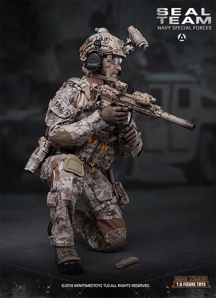 现货mini times toys 1/6男兵人 mt m012 美军海豹特种部队
