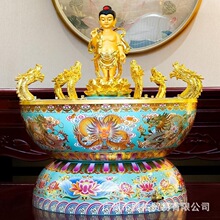 佛诞节浴佛盆九龙吐水佛祖释迦牟尼太子像寺庙供奉浴佛节佛具用品