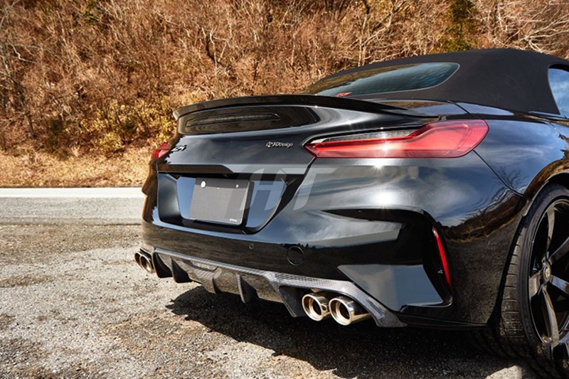 适用于2019年宝马z4 g29 3d款干碳尾翼 z4尾翼碳纤维后扰流