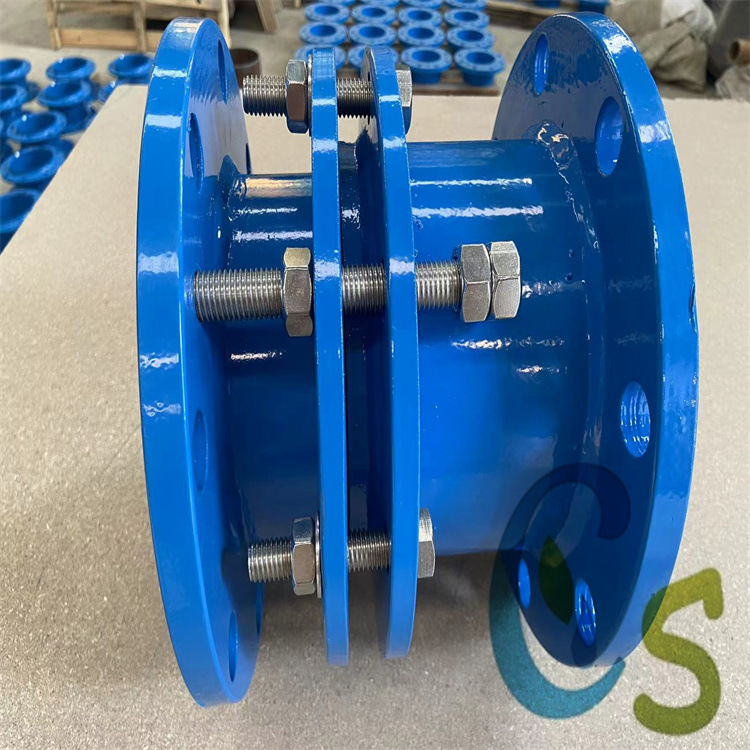 水表水泵安装用ssq型套管式伸缩器 双法兰松套补偿接头