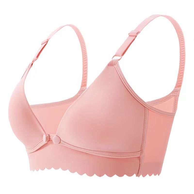 Maternal Lactation Underwear Push up and Anti-Sagging Nursing Front Buckle Maternity Bra for Pregnant Women Pregnant Women Postpartum Only Breathable