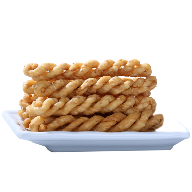 河南商丘豫东特产民权贡麻花九代传人张慧敏咸香味70g*16包礼盒装