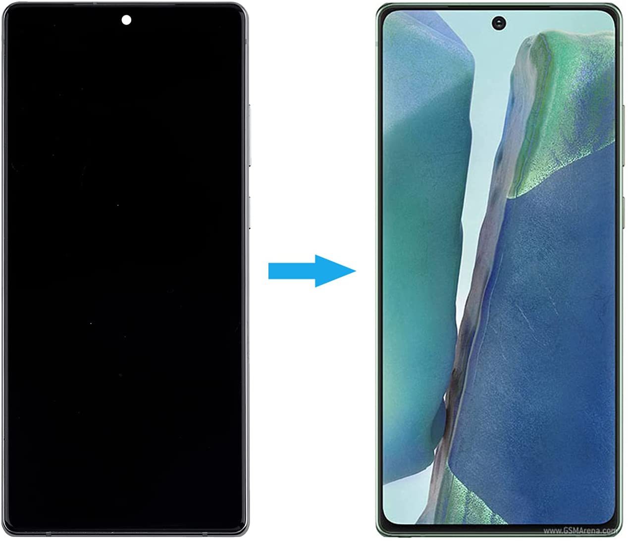 适用于 三星note20原装屏幕总成 galaxy note20ultra屏幕总成带框