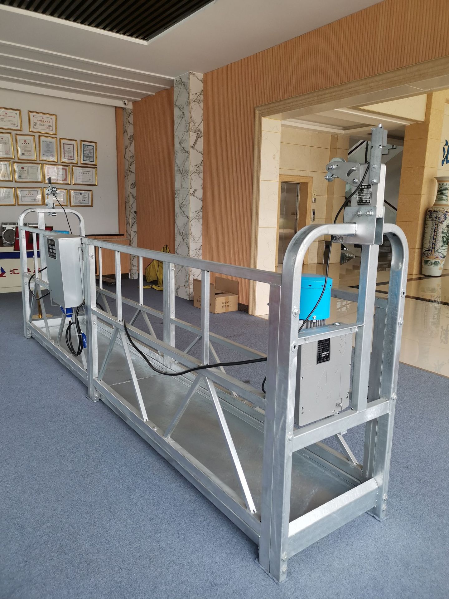 商洛施工吊篮厂家 外墙电动吊篮厂家_汇洋厂家-阿里巴巴