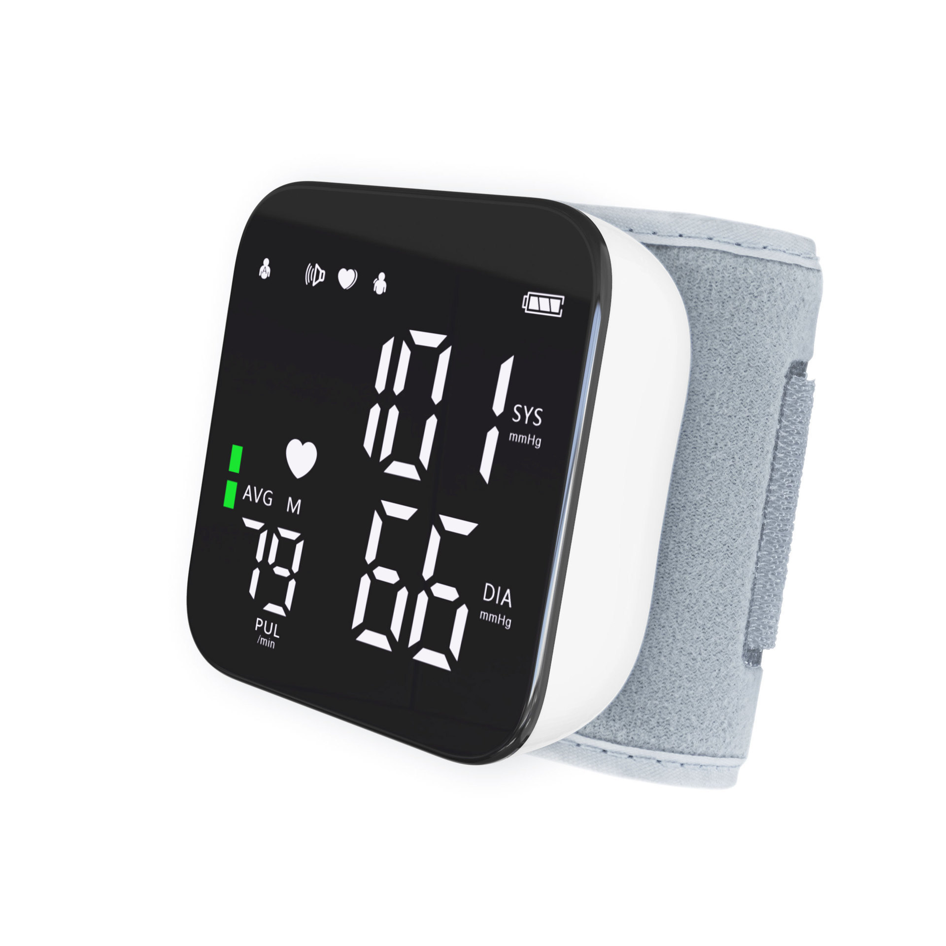 Wrist Type Electronic Sphygmomanometer Blood Pressure Pressure Capsule Led Large Screen Display Sphygmomanometer Automatic Voice Export