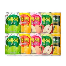 韩国原装进口饮料整箱批特价乐天果汁网红苹果石榴芒果葡萄汁饮品