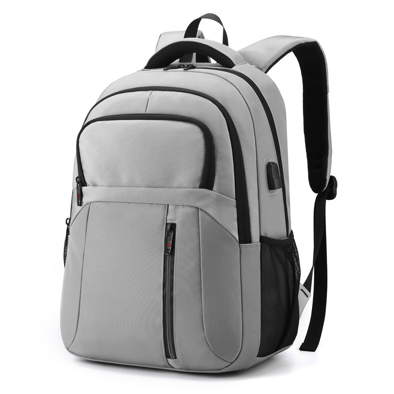 Cross-Border Men's Business Bag Laptop Bag Multifunctional Usb Backpack Large Capacity Backpack Printable Logo