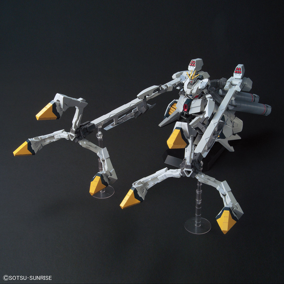 万代hg hguc 218 nt 独角兽 叙述高达 a装备 捕鸟器 拼装模型
