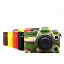 适用 富士XT5 微单数码相机 硅胶套保护套软壳相机包厚款