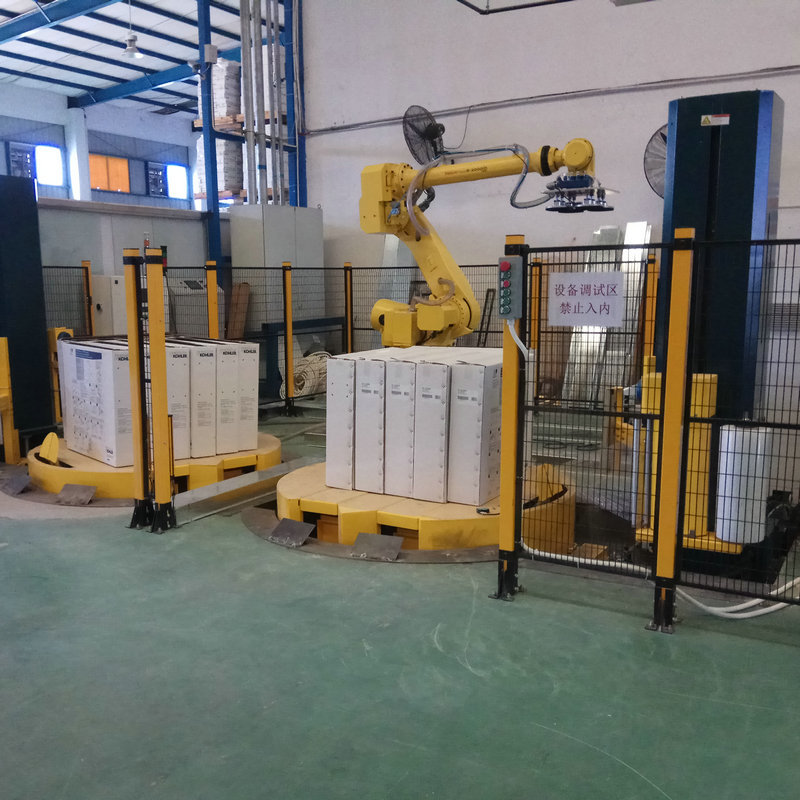 机器人堆码 淋浴房自动堆码机 淋浴房自动码垛机 淋浴房打包-阿里巴巴