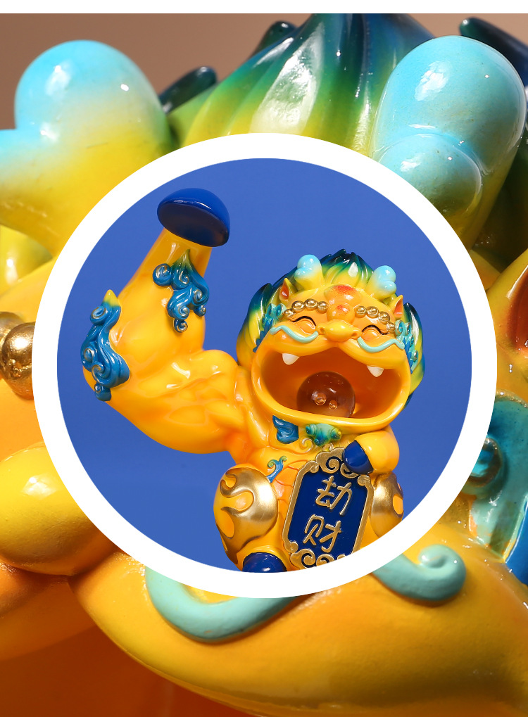 国潮貔貅麒麟故宫摆件客厅电视柜装饰店铺开业礼物礼品送朋友批发