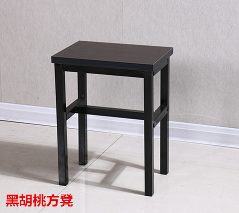 Workshop Stool Factory Assembly Line Operation Stool Work Stool Steel Wood Small Square Stool Fast Food Metal Step Stool Training Metal Stool