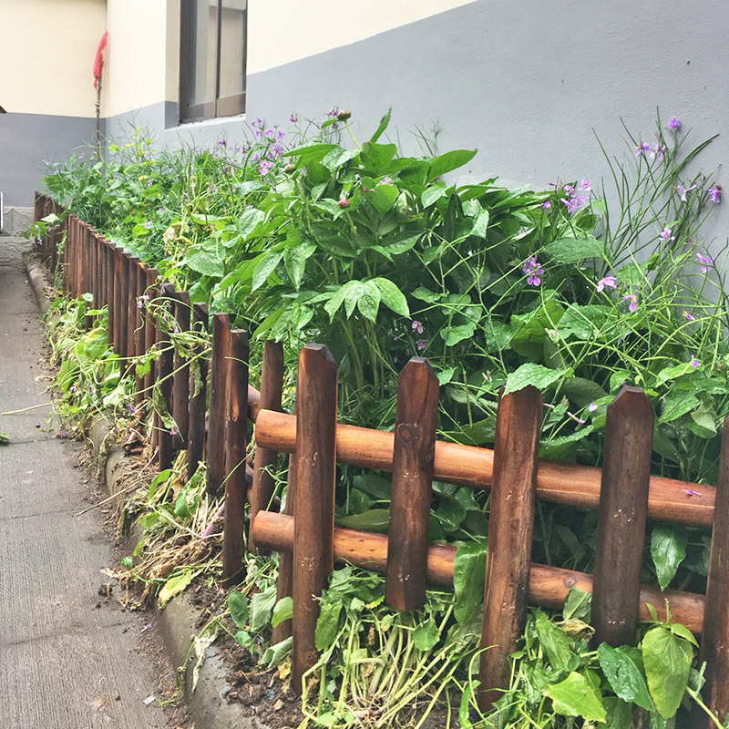 室外插地户外木草坪花园庭院围栏栅栏家庭园艺装饰菜园护栏小篱笆
