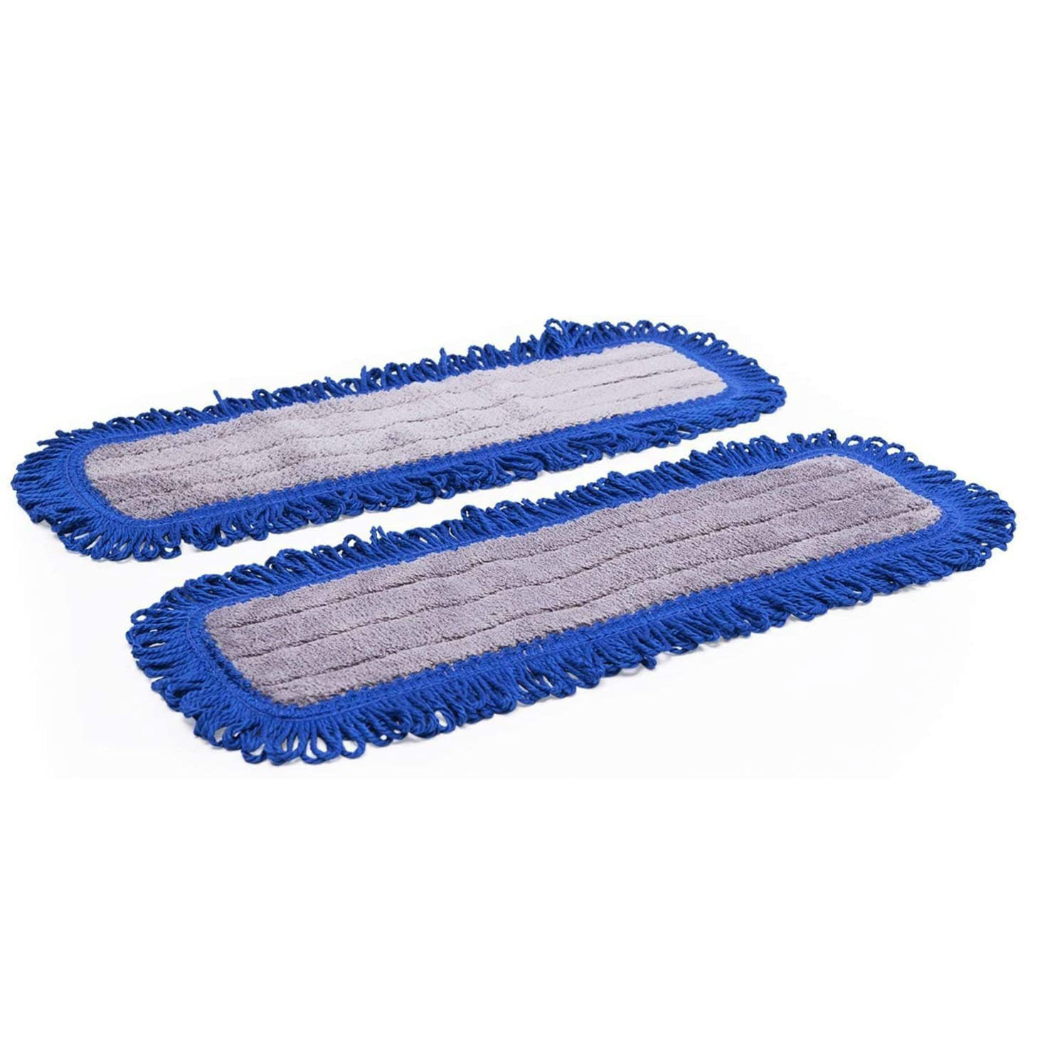 平板拖把布46cm可替换粘扣式拖把布超细纤维平板拖把布头