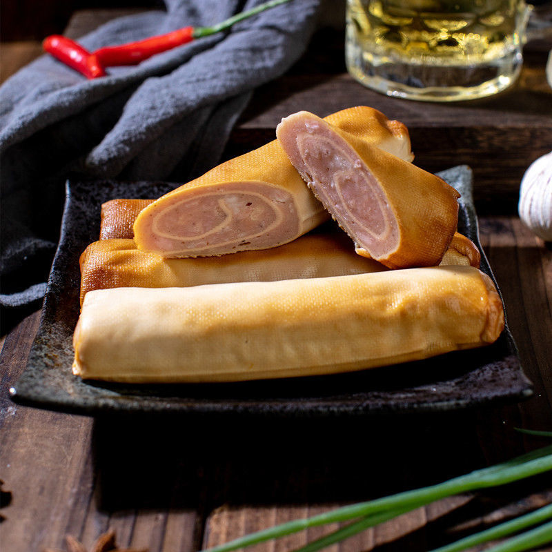 五香豆干熏制肉卷干豆腐东北干豆腐卷特产烧烤茶干肉卷豆皮肉卷肠