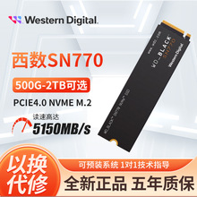 WD西部/数据SN570/770/850 500G 1T 1TB 2T M2西数NVME固态硬