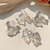 Dream Mermaid Symphony laser bow Hairpin Ultra cents Sweet Card issuance Edge clamp Bangs Japan and South Korea Jewelry